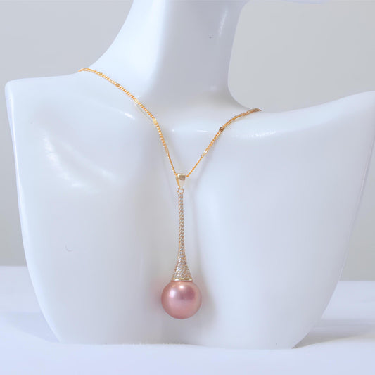 Glamorous Pagoda Pearl Pendant - Tricky Lucky